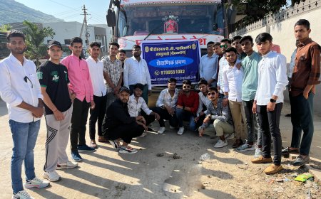 चित्तौड़गढ़ सहित कई स्थानों का शैक्षणिक भ्रमण कर वापस लौटे श्री टोडरमल पीजी महाविद्यालय  के छात्र