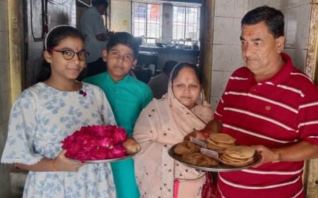 नवरात्रों के पहले रोज मां शाकंभरी के दरबार में श्रद्धालुओं ने नवाया शीश