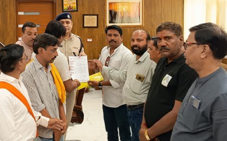 पत्रकार के साथ हुए दुर्व्यवहार को लेकर पुलिस अधीक्षक अलवर को सोपा ज्ञापन