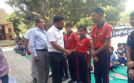 तालुका विधिक सेवा समिति महुआ द्वारा विधिक सेवा प्राधिकरण के तत्व धान में ब्लॉक स्तरीय खेलकूद प्रतियोगिता आयोजित