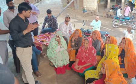 राजीविका समूह राजगढ की महिलाओं ने अलावडा में  सखी डेयरी का किया  भ्रमण