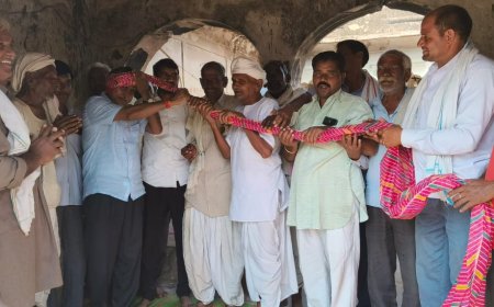 खेड़ला, तालचीडी, जहाजपुर, नौरंगवाडा,विशाला सहित दर्जन गांवों  में भाजपा नेता केसी मीणा ने  किया जनसंपर्क