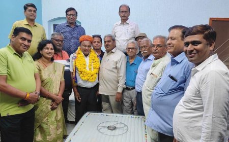 मानसिंहका के अध्यक्ष बनने पर यूनेस्को क्लब के सदस्यों ने किया स्वागत-सम्मान श्रेष्ठ समाज व संस्था की रचना में सक्रिय भूमिका निभाना उद्देश्य होना चाहिए: माली