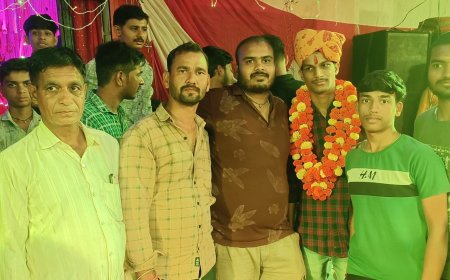 गाडरमाला गांव के पंकज स्वर्णकार की नियुक्ति पर गांव में छाई खुशी