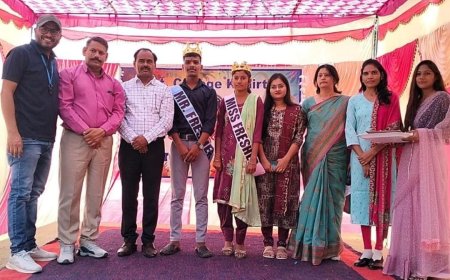 अभिषेक बने मि. फ्रेशर और मलकीत बनी मिस फ्रेशर: खैरथल महाविद्यालय में हुआ आगाज़ युवाओं ने चलाया मतदान हस्ताक्षर अभियान