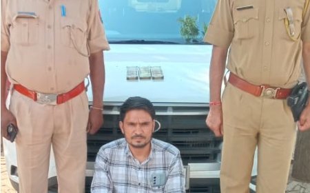 गोविन्दगढ़ पुलिस की कार्यवाही: 145000 रुपये सहित क्रेटा गाड़ी जब्त