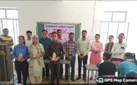 श्री टोडरमल पीजी महाविद्यालय  में मतदाता जागरूकता प्रश्नोत्तरी कार्यक्रम का हुआ आयोजन