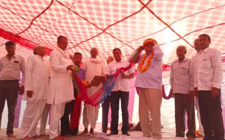 आसपा प्रत्यासी डॉ.रोहिताश शर्मा ने दर्जनों गांवों का किया दौरा, लोगो ने दिया जनसमर्थन