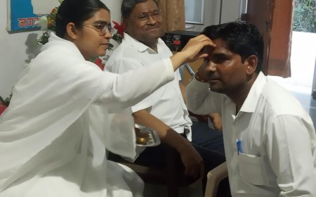 प्रजापति ब्रह्माकुमारी संस्था द्वारा चैतन्य देवियों की झांकियां आज