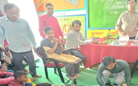 विशेष दिव्यांग विद्यार्थीयो के अभिभावक परामर्शधात्री शिविर का हुआ आयोजन