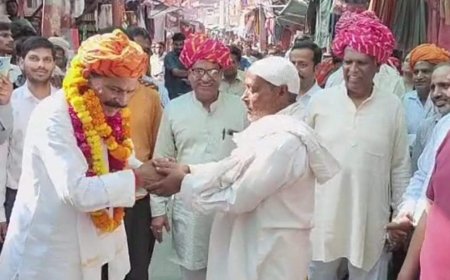 समाजसेवी रामनिवास गोयल ने महुआ विधानसभा क्षेत्र से चुनाव लड़ने के लिए ताल ठोकी