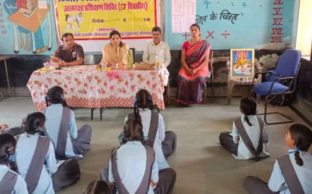 10 दिवसीय विधालय स्तरीय रानी लक्ष्मीबाई आत्मरक्षा प्रशिक्षण का हुआ समापन