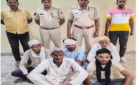 Bharatpur : ट्रैक्टर से कुचलकर युवक की निर्मम हत्या मामले में पांच आरोपी गिरफ्तार