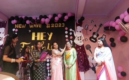 तिजारा के जैन महाविद्यालय में हुआ फ्रेशर पार्टी का आयोजन