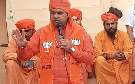 भाजपा प्रत्याशी महंत बालक नाथ योगी ने विधानसभा के कई गांवों का किया तूफानी दौरा