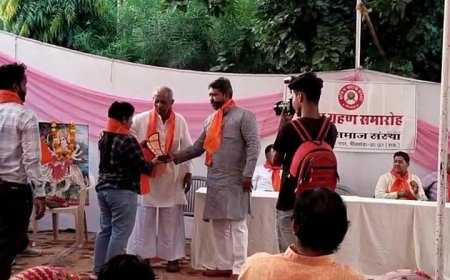 क्षत्रिय समाज संस्था भीलवाडा द्रारा नई कार्यकारणी का शपथ ग्रहण समारोह सम्पन्न