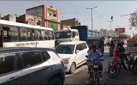 दिल्ली जयपुर नेशनल हाईवे 48 पर कोटपुतली में बनी रहती है जाम की स्थिति: लंबी लाइन लम्भी लाइनों में फंसे रहते है वाहन