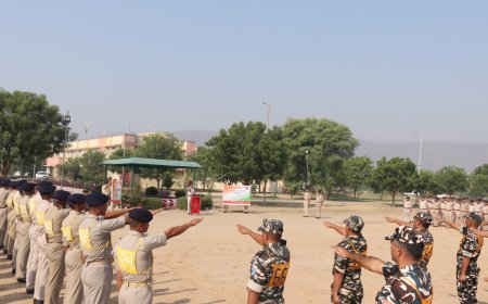 सशस्त्र सीमा बल के प्रशिक्षण बलकर्मियों ने भ्रष्टाचार के खिलाफ आवाज उठाने की ली शपथ