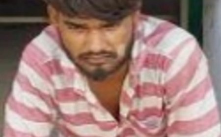 आदर्श आचार संहिता के दौरान अवैध छुरा लेकर घूमते युवक गिरफ्तार