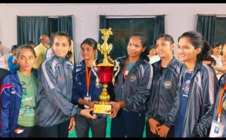 रैणी:  सरकारी स्कूल पिनान के 12वीं की छात्रा भूरी बाई जोगी ने राष्ट्रीय स्तर पर जीता गोल्ड मेडल