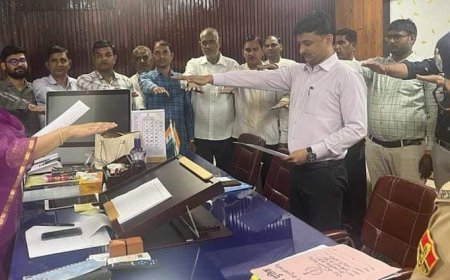 राष्ट्रीय एकता दिवस: कर्मचारियों को दिलाई राष्ट्रीय एकता की शपथ
