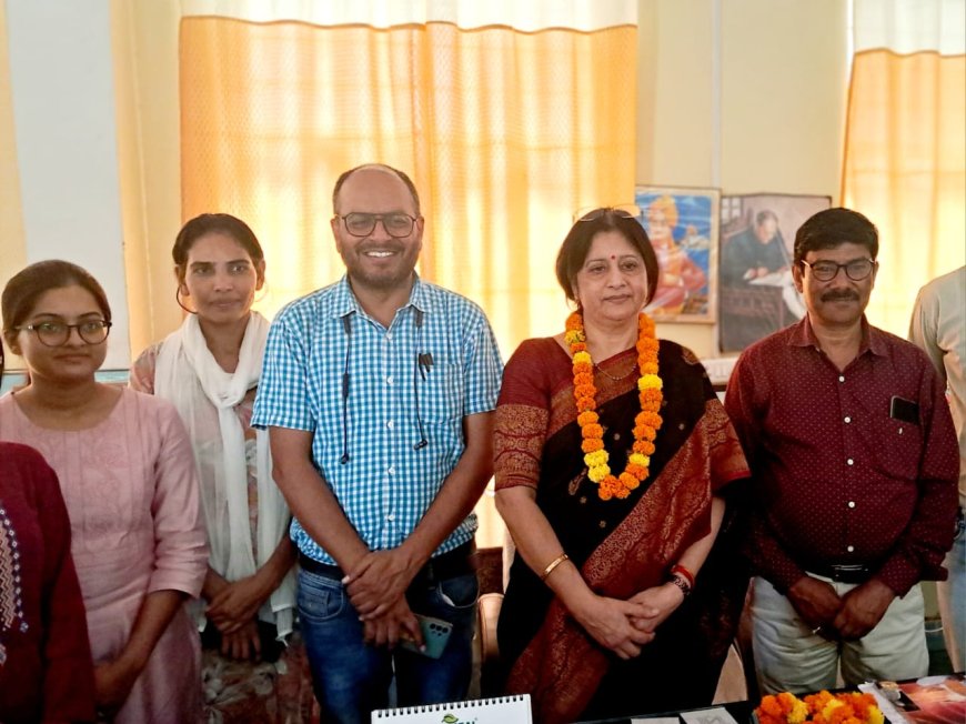 राजकीय महाविद्यालय खैरथल में डॉ. मंजू यादव ने किया प्राचार्य पद पर कार्यग्रहण