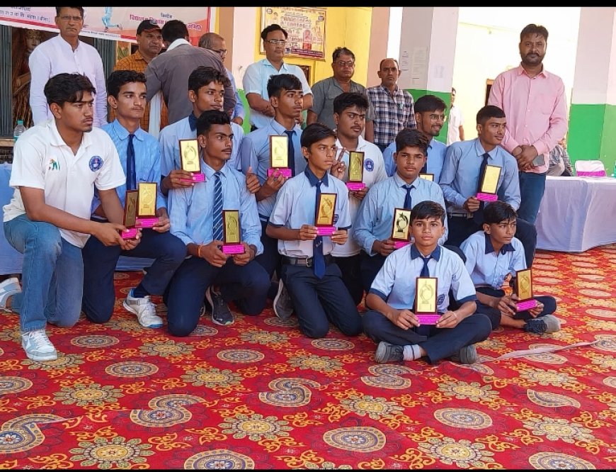 खेलकूद के प्रथम तीन चरण में राज इंटरनैशनल स्कूल महवा ने रिकॉर्ड 31 खिलाडि़यों का राज्य स्तर पर चयन: 29 स्वर्ण सहित कुल  53 मेडल्स जीते