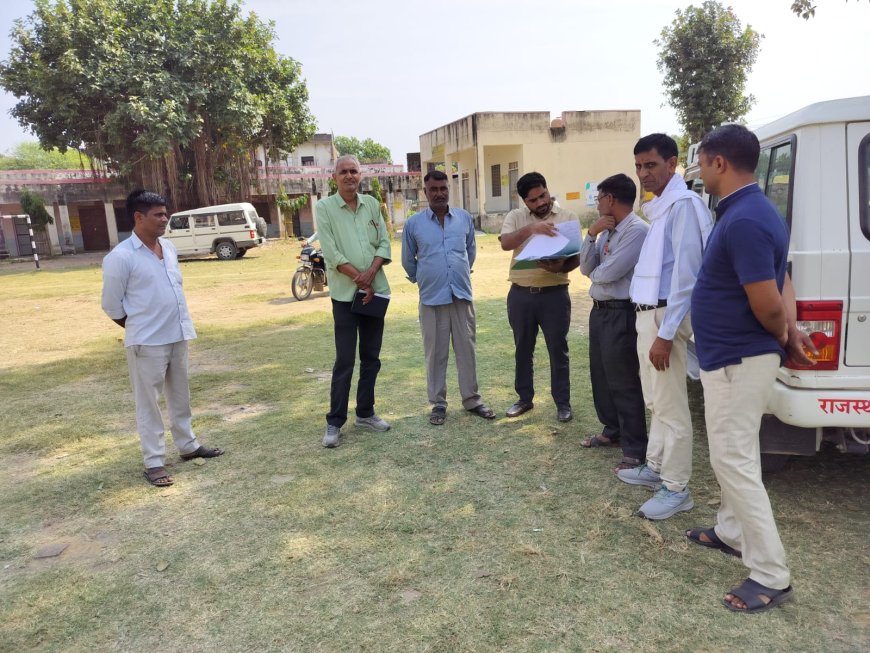 नारायणपुर तहसीलदार तथा FST टीम 03 नारायणपुर के मतदान केंद्रों का किया निरीक्षण
