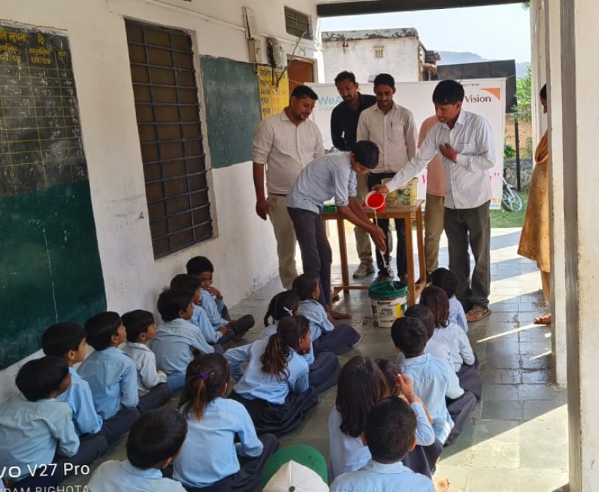 राजकीय उच्च प्राथमिक विद्यालय रामसिंहपुरा में विश्व हाथ धुलाई सप्ताह के अन्तर्गत जागरूकता कार्यक्रम का  हुआ  आयोजन