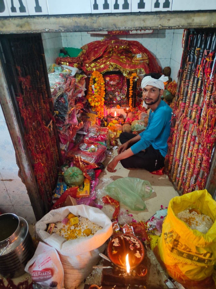 सुंदरी माता मंदिर,,,, केवल मुख के होते हैं दर्शन