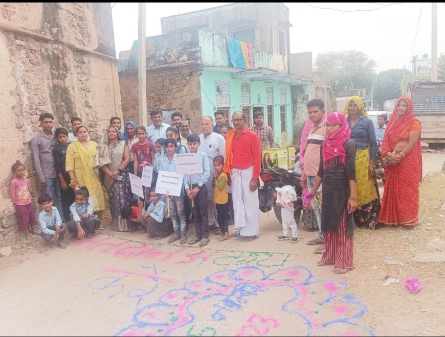 रैणी के मुंडिया गाँव में मतदान के लिए जन जागरूक रैली निकाली :मेरी शान- मेरा मतदान" नाम से ग्रुप बनाकर भी मतदाताओ को मतदान के लिए आमन्त्रित किया