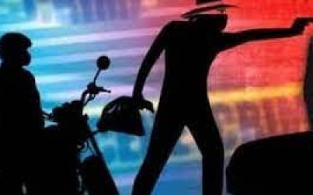 पिस्तौल दिखा 18 किलो चांदी के जेवर लूटकर भागे बदमाश,घटना सीसीटीवी कैमरों में कैद