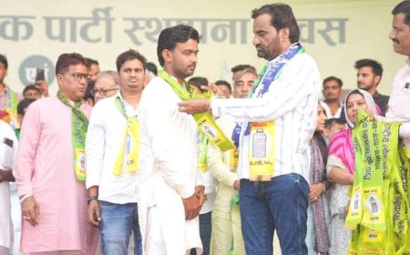 सतीश कुमार होगें आरएलपी व आसपा गठबंधन के संयुक्त प्रत्याशी