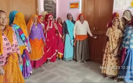 पंचायत भवन पर लगा मिला ताला: गन्दगी व कीचड़ से परेशान महिलाओं ने सरपंच के घर जाकर दिया ज्ञापन