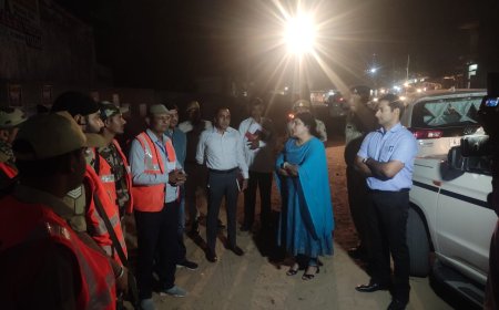 जिला कलेक्टर ने बानसूर, एसएसटी नाका नारायणपुर तथा बानसूर तिराहा ,एसएसटी नाका चेकपोस्ट का किया औचक निरीक्षण, सभी एंट्री एवं एक्जिट पॉइंट पर रखी जा रही सतत निगरानी