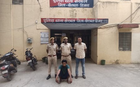 अवैध रूप से बिना लाइसेंस के एक देशी कट्टा व एक जिन्दा कारतूस सहित एक गिरफ्तार