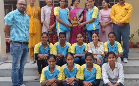 खैरथल महाविद्यालय की छात्राओं ने खो-खो में किया उत्कृष्ट प्रदर्शन