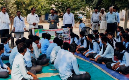 महुवा विधानसभा क्षेत्र केलालपुर, गाजीपुर, कीर्तिनगला, बरीतकी, खौचपुरी में हुआ मतदाता जागरूकता कार्यक्रम