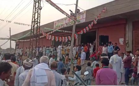 कांग्रेस प्रत्याशी मांगीलाल मीणा के चुनाव कार्यालय का हुआ उद्घाटन