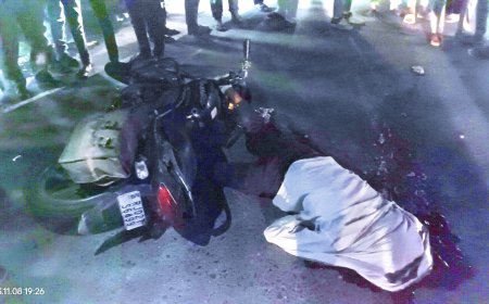 ट्रेलर की टक्कर के लगने के बाद बाइक सवार की मौके पर मौत: पुलिस ने ट्रेलर किया जप्त