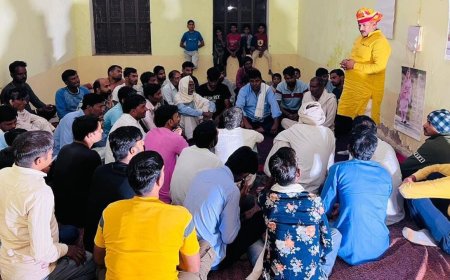 निर्दलीय प्रत्याशी मुकेश गोयल ने विभिन्न गाॅवों में किया जनसम्पर्क