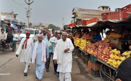 राजगढ़ -लक्ष्मणगढ़ में विधानसभा चुनाव के लिए प्रचार अभियान जोरों पर 