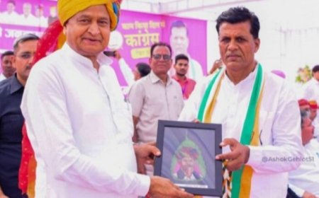 बचपन में जंवाई का पानी पीकर ही बडा हुआं हू  अब कर्ज उतारने की बारी -सीएम गहलोत