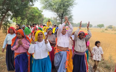 भाजपा से बागी हुए आसपा प्रत्याशी सुखवंत सिंह ने किया दर्जन गांवों का दौरा
