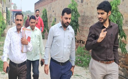 विशेष दिव्यांग जनों ने दिया अपना वोट, मतदान केदो का सीईओ ने किया निरीक्षण