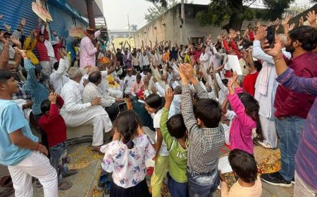 निर्दलिय प्रत्याशी मुकेश गोयल की जन आर्शीवाद यात्रा लगातार जारी
