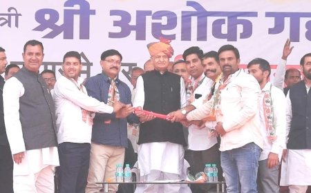 कोटपुतली में राजपूत समाज के युवाओं ने किया मुख्यमंत्री का स्वागत : कांग्रेस प्रत्याशी राजेन्द्र सिंह यादव के हर सम्भव सहयोग का दिया आश्वासन