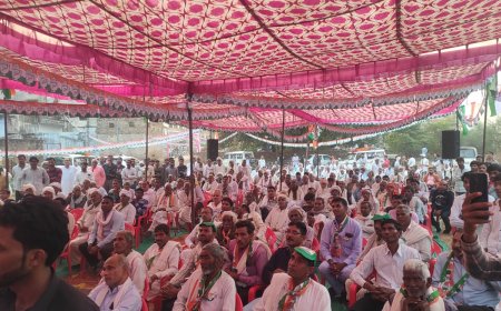 भंवर जितेंद्र सिंह ने कांग्रेस प्रत्याशी मांगे लाल को मांगे वोट