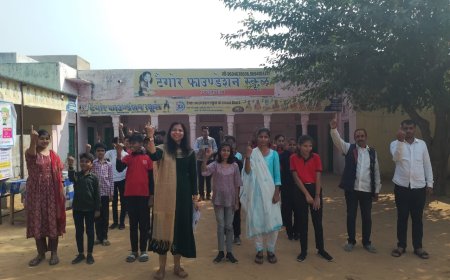 टैगोर फाउंडेशन स्कूल में हुआ सतरंगी सप्ताह के तहत कार्यक्रम का आयोजन