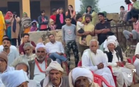 गाधेरी सहित कई गांवों में भाजपा प्रत्याशी रामहेत यादव का हुआ भव्य स्वागत सत्कार: ग्रामीणों ने दिया भरपूर समर्थन